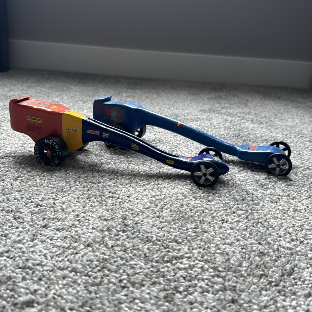 Colorful Racing Toy Cars Set - Picture 2 of 2